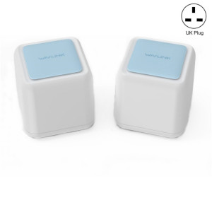 WAVLINK WN535M2 pour le bureau à domicile 2 pièces routeur sans fil maille AC1200 amplificateur de Signal WiFi double bande, prise: prise britannique SW5702397-20