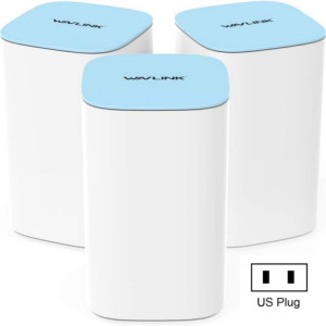WAVLINK WN551K3 3 pièces AC3000 WiFi répéteur sans fil antenne intégrée routeur sans fil maille tri-bande, prise: prise américaine SW6001744-20