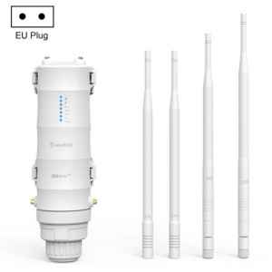 Routeur WAVLINK WN572HE4D AC1200 4G LTE WiFi double bande 4 antennes détachables, prise: prise ue SW7004130-20