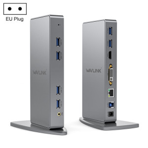 WAVLINK WL-UG39DK7 adaptateur Hub USB3.0 carte graphique multi-écran Station d'accueil universelle, prise: prise ue SW7003864-20