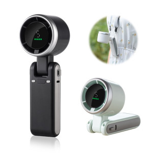 ENKAY Hat-Prince 3600mAh Batterie Max 8H Temps de refroidissement Ventilateur Turbo à col pliable avec affichage numérique (Noir) SE101B1164-20