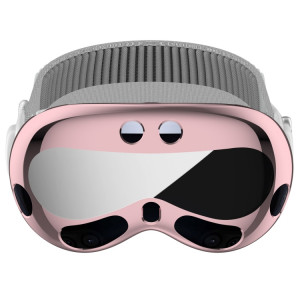 Pour Apple Vision Pro TPU Étui de protection VR Lunettes Accessoires (Rose) SH101A858-20