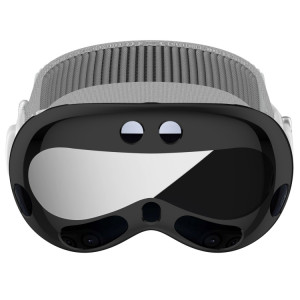 Pour Apple Vision Pro TPU Étui de protection VR Lunettes Accessoires (Noir) SH101B885-20
