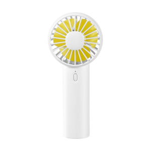 F10 3 vitesses de vent ventilateur de refroidissement d'été Rechargeable Mini ventilateur portatif refroidisseur (blanc) SH201C860-20