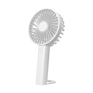 F35 avec trou de suspension ventilateur de refroidissement rechargeable ventilateur portatif puissant ventilateur de bureau 1200 mAh (blanc) SH001C1648-20