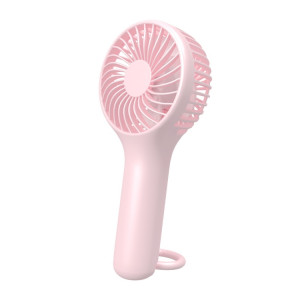 S13 ventilateur de refroidissement d'été Portable boucle suspendue Mini ventilateur portatif à 3 vitesses de vent (rose) SH401B1808-20
