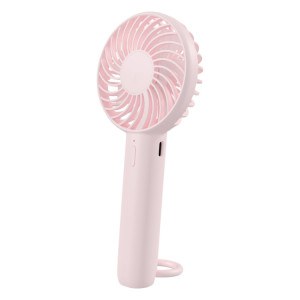 Ventilateur de bureau S3 à 3 vitesses et à faible bruit avec trou de suspension, ventilateur de refroidissement portable rechargeable (rose) SH501B828-20