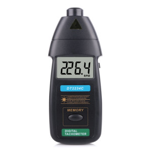DT2234C Tachymètre laser numérique RPM compteur sans contact SH27701945-20