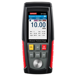 Wintact WT100A Testeur de mètre d'épaisseur ultrasonique numérique Testeur d'épaisseur USB Testeur de métal d'épaisseur numérique Haute précision SW37371736-20