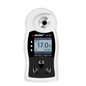 SNDWAY SW-593 réfractomètre numérique sucre Brix compteur rechargeable vin bière Boire de l'alcool de fruits sucre Concentration Meter SS4406603-20