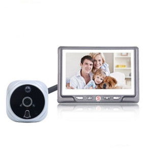 4.3 pouces LCD caméra de porte enregistrement vidéo judas numérique enregistrable détection de mouvement vidéo sonnette oeil de porte SH501C1103-20