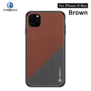 PINWUYO Étui de protection anti-choc pour PC et TPU, série spéciale, pour iPhone 11 Pro Max (Marron) SP705C164-20