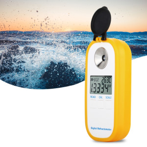 DR202 Digital Sea Eau Réfractomètre à l'eau de mer Salinity Mocètre Compteur de gravité spécifique 0-100 ‰ Chlority 0 ~ 57 ‰ Réfractomètre SH5088660-20