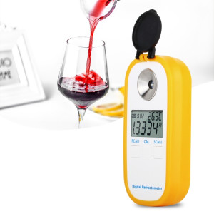 DR401 Digital Display Réfractomètre Brix 0-50% Alcool Range 0 ~ 22% Réfractomètre Réfractomètre Vin de bière Cuisine Sucre Sacchamister SH50891661-20