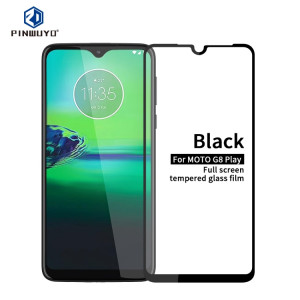 Pour MOTO G8 Play PINWUYO 9H 2.5D Film en verre trempé plein écran (noir) SP002A1781-20