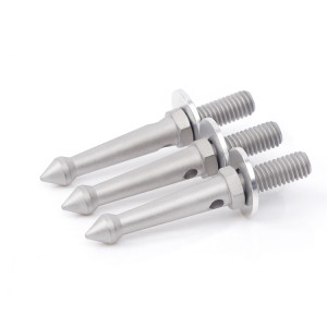 3PCS Trépied professionnel en acier inoxydable Spikes SF8678177-20