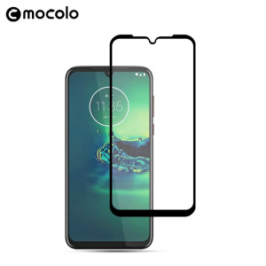 Pour Moto G8 Plus mocolo 0.33mm 9H 2.5D Film de verre trempé à colle complète SM87581074-20