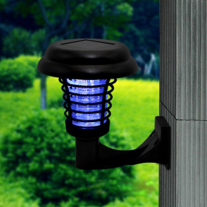 Lampe solaire anti-moustique LED Zapper Killer UV lampe insectes ravageurs extérieur jardin pelouse paysage lumière SH5516220-20