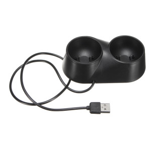 Chargeur de contrôleur VR double support de station de charge de jeu Dock USB pour outil de déplacement PS4 PSVR SH2857553-20