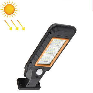 60 LED Lampe solaire à induction de corps de lampe murale LED éclairage extérieur étanche Lampadaire (bord orange) SH301A634-20