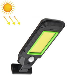 128 COB lampe solaire à induction de corps de lampe murale LED éclairage extérieur étanche réverbère (bord vert) SH304B407-20