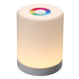 Lampe de gradateur à induction à commande tactile à LED Smart Dimmable RGB changement de couleur veilleuse de chevet rechargeable SH75871428-20