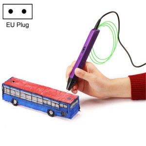Stylo d'impression 3D de jouets éducatifs pour enfants RP800A, type de prise: (violet) SH604C266-20