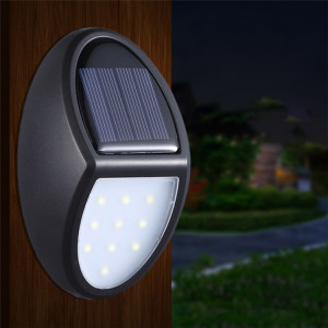 10 LED SMD 2835 IP65 à énergie solaire étanche Cour extérieure LED Applique murale SH4318301-20