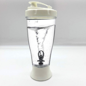 Tasse d'agitation électrique de lait frappé à café Tasse de shake simple, capacité: 350 ml (blanc) SH701A971-20