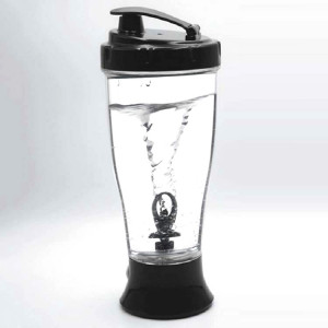 Tasse d'agitation électrique de lait frappé à café Tasse de shake simple, capacité: 350 ml (noir) SH701C132-20