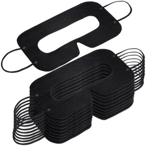 100 PCS Noir Hygiène De Protection VR Masque Pour Les Yeux Tampons De Masque Pour Les Yeux Jetables Sanitaires Pour Verre 3D VR SH02231910-20