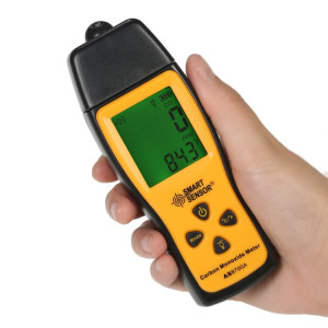 Smart Capteur AS8700A Moyenne de monoxyde de carbone Haute Precision Digital CO Detector Detector Analyseur, alarme de lumière sonore, plage: 0-1000pm SB86821210-20