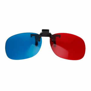 Lunettes stéréo 3D rouges et bleues Myopie et cinéma 3D TV dédié SH40451122-20