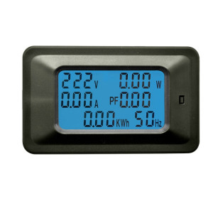 100A ménage multifonctionnel watt-heure mètre AC numérique tension et courant mètre moniteur de puissance SH89671028-20