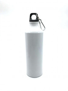 Bouteille d'eau de sports de plein air en aluminium Bouteille d'eau portative pour alpinisme, capacité: 500 ml (blanc) SH602C1569-20
