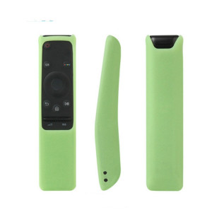 Coque de protection de la télécommande de protection de la télécommande de la télé-contrôleur anti-goutte universelle pour Samsung Smart TV (vert fluorescent) SH901E1482-20