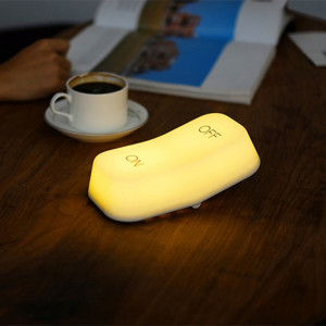 Interrupteur de capteur de gravité chevet veilleuse lampe d'ambiance lampe de table (jaune) SH201B288-20