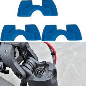 Amortisseur en caoutchouc de poignée debout antichoc à absorption des chocs 3 pièces pour scooter électrique Xiaomi Mijia M365 (bleu) SH701D1336-20