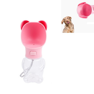 Distributeur d'eau portable extérieur pour chat et chien Fontaine à boire portable, style: petit chien (rose) SH401B1060-20