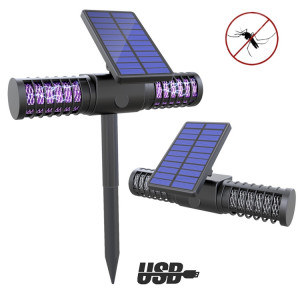 Piège à moustiques extérieur de villa de lumière de jardin imperméable solaire SH6642908-20