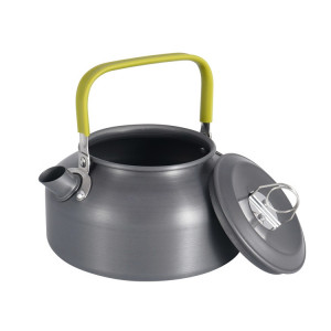 Pot de café en aluminium de bouilloire de théière de pique-nique extérieur portatif de 0.8L d'alpinisme, capacité: 0.8L SH7801371-20