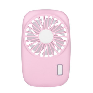 Mini ventilateur portable rechargeable USB (rose) SH101B1428-20