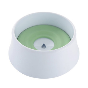 Pot d'eau potable pour chien Pot pour chien non mouillé Bouche éclaboussure Eau de grande capacité Flottabilité pour chien Bol (vert) SH401C1695-20