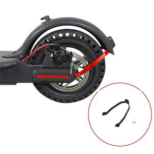 Pour support de garde-boue arrière Xiaomi M365 Pro Scooter (noir) SH401C490-20