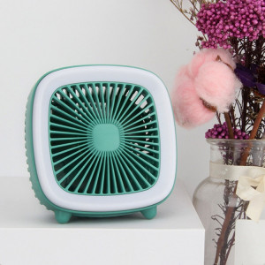Ventilateur de poche multifonctionnel rechargeable USB de bureau (vert) SH101C309-20
