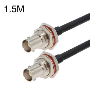Câble adaptateur coaxial BNC femelle vers BNC femelle RG58, longueur du câble : 1,5 m. SH42031282-20