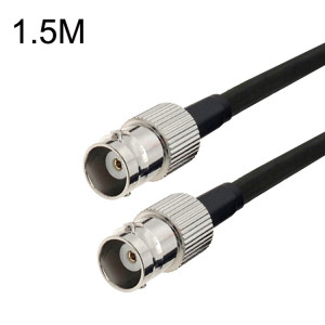Câble adaptateur coaxial BNC femelle vers BNC femelle RG58, longueur du câble : 1,5 m. SH4303952-20