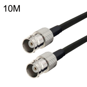 Câble adaptateur coaxial BNC femelle vers BNC femelle RG58, longueur du câble : 10 m. SH43061649-20