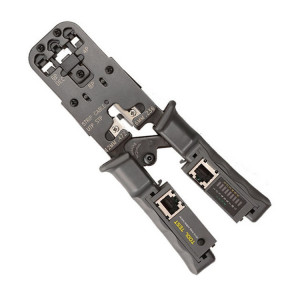 Multifonctionnel 4P8P6P testeur à trois usages Type à cliquet Outil de réseau Squeeze Pince de réseau de fil de sertissage SH0031448-20