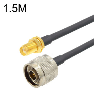 Câble adaptateur coaxial SMA femelle vers N mâle RG58, longueur du câble : 1,5 m. SH6703580-20